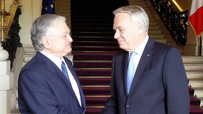 Armenian and French FMs discuss Nagorno-Karabakh issue